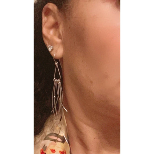 TINSEL EARRINGS - Butterfly Alley Jewelry