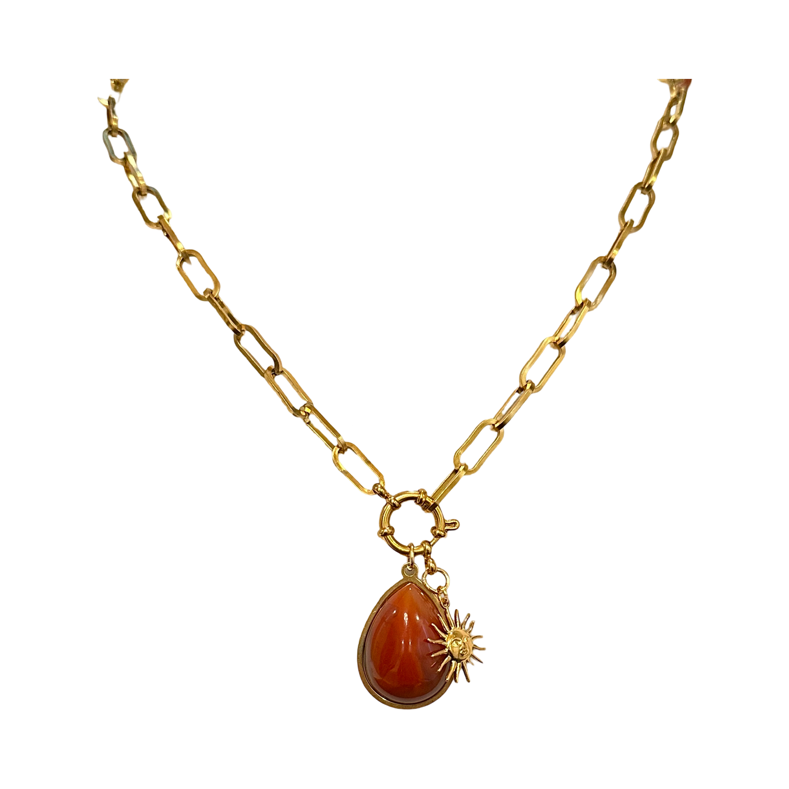 GEMI CHARM NECKLACE - Butterfly Alley Jewelry