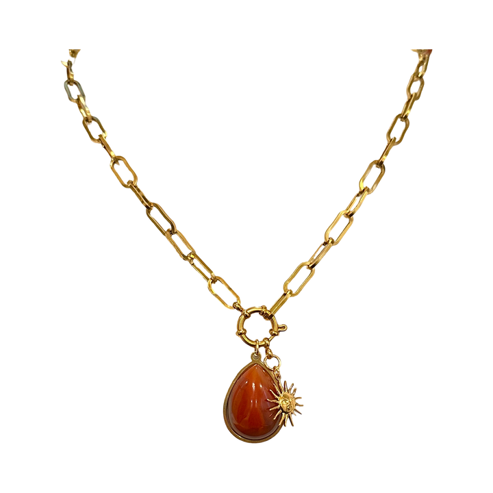 GEMI CHARM NECKLACE - Butterfly Alley Jewelry