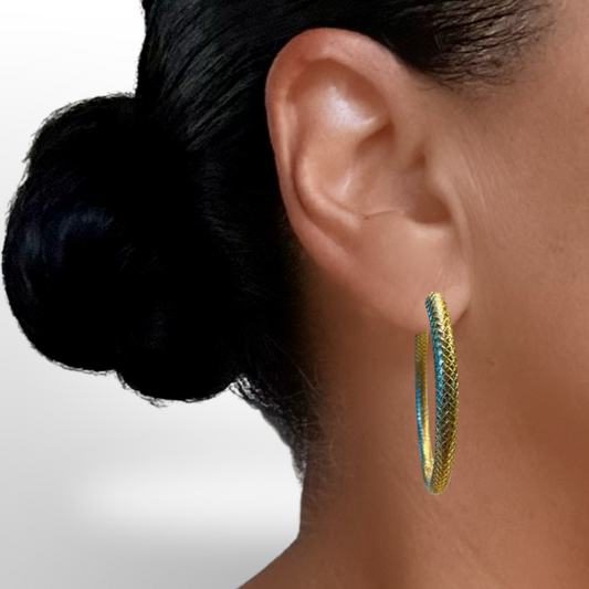 CAMILLA HOOPS - Butterfly Alley Jewelry