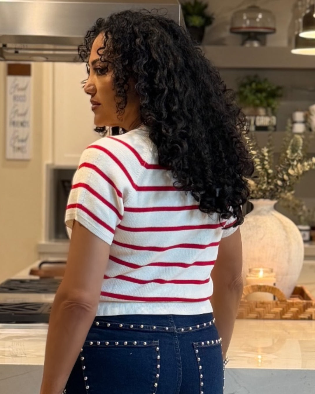 MARINA STRIPE TOP