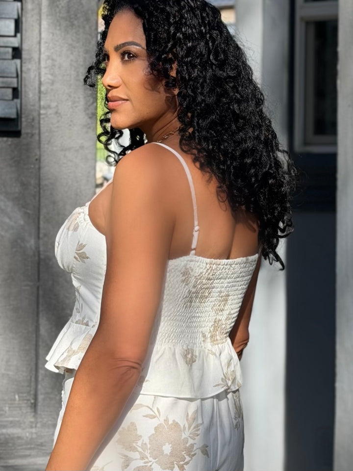 MARLOWE PEPLUM TOP