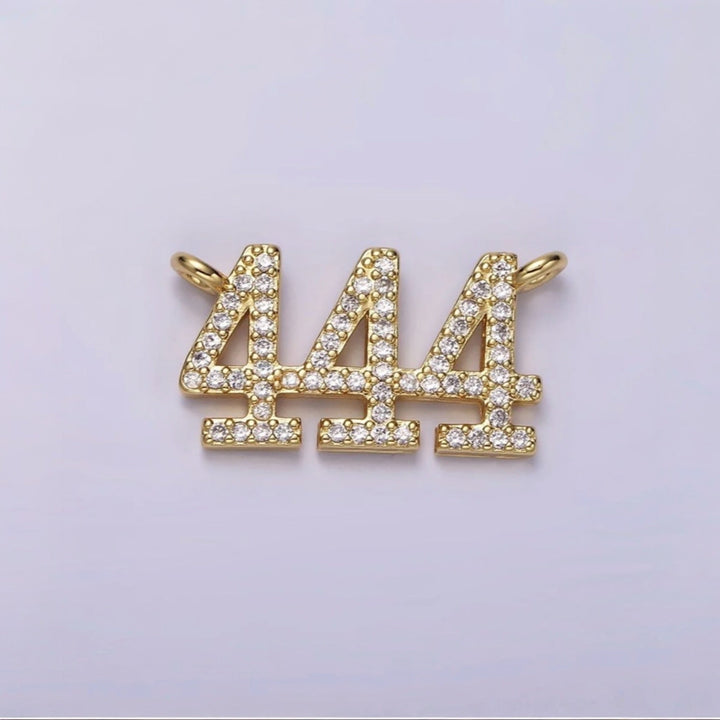 BLING ANGEL NUMBER NECKLACE