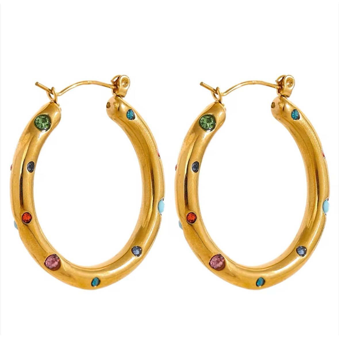 BELLA HOOP EARRINGS