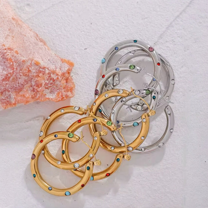 BELLA HOOP EARRINGS