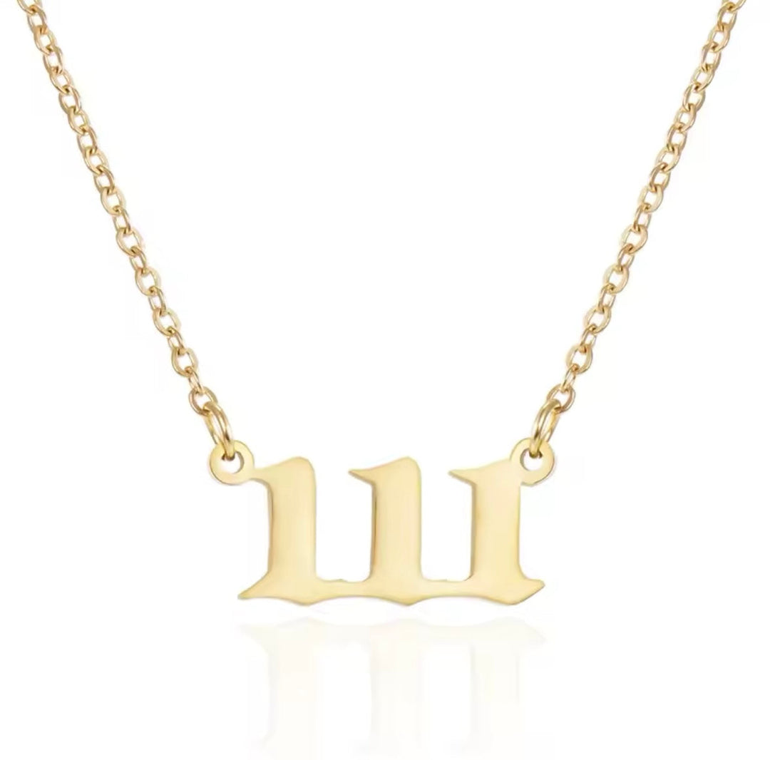 ANGEL NUMBER NECKLACE