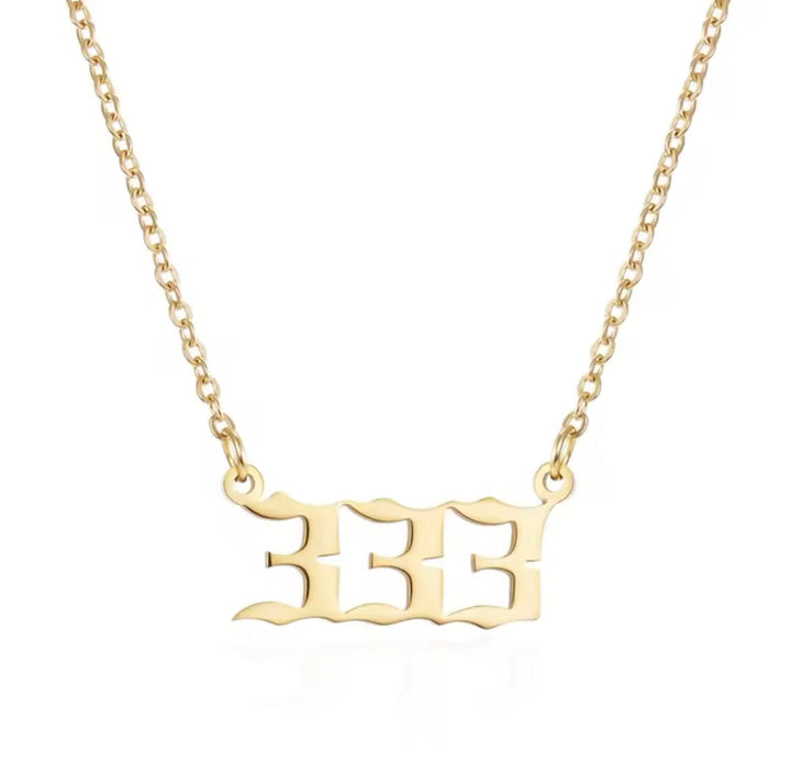 ANGEL NUMBER NECKLACE