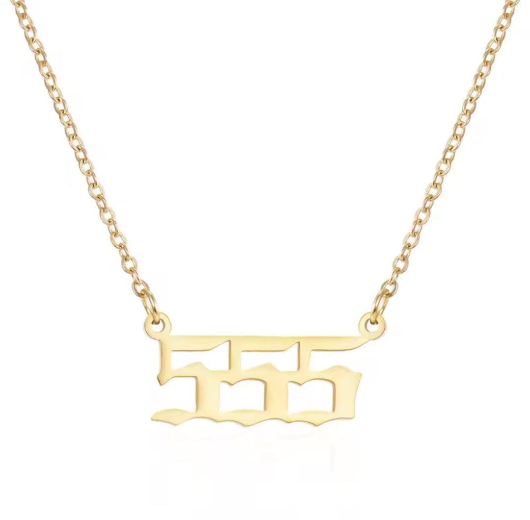 ANGEL NUMBER NECKLACE