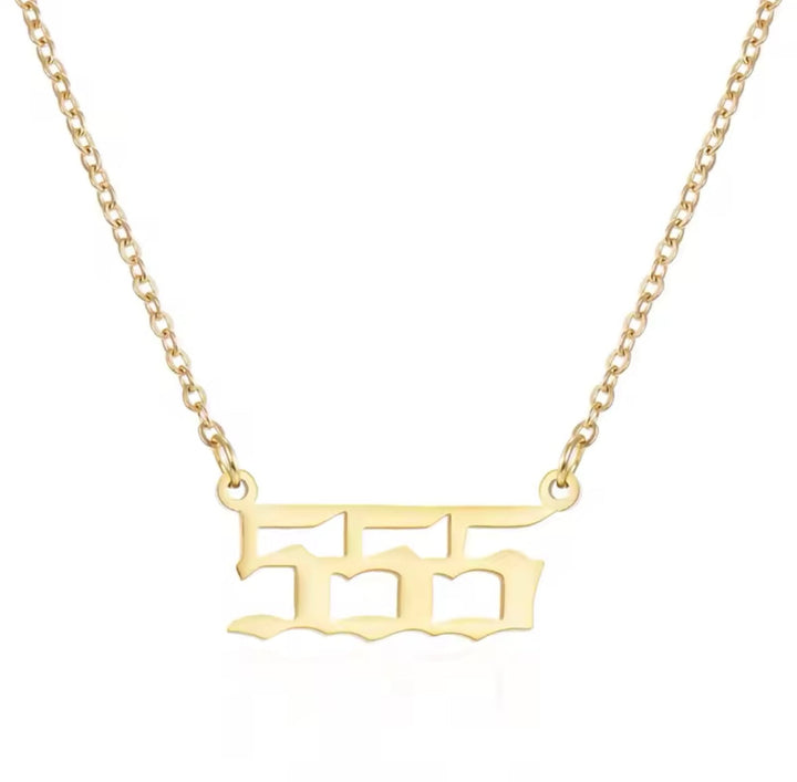 ANGEL NUMBER NECKLACE