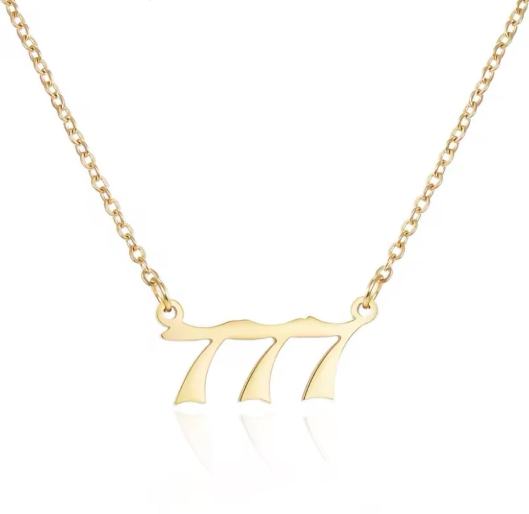 ANGEL NUMBER NECKLACE