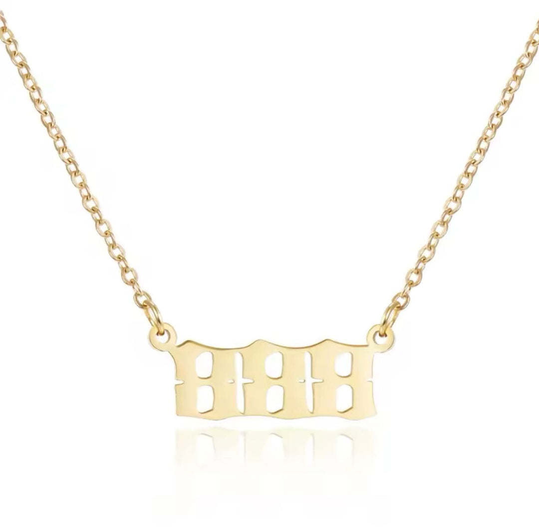 ANGEL NUMBER NECKLACE
