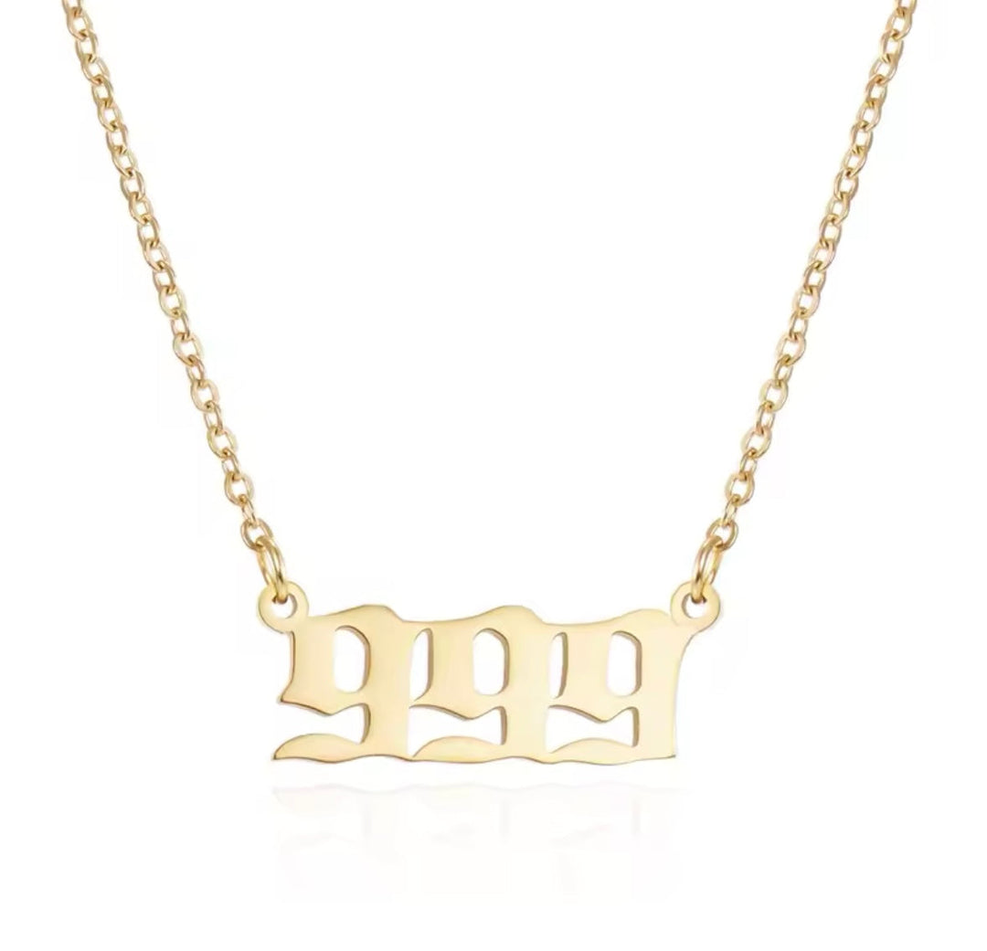 ANGEL NUMBER NECKLACE