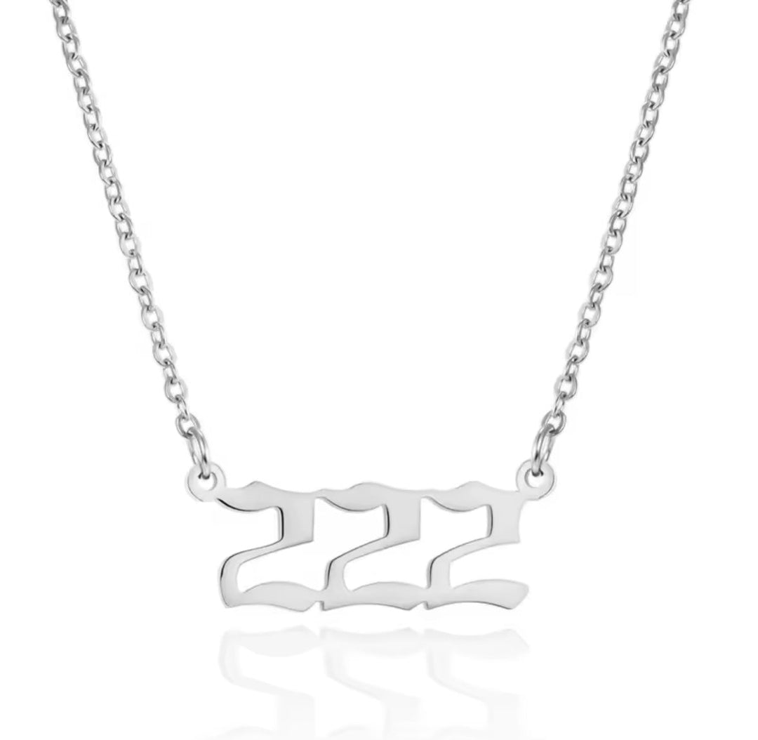 ANGEL NUMBER NECKLACE