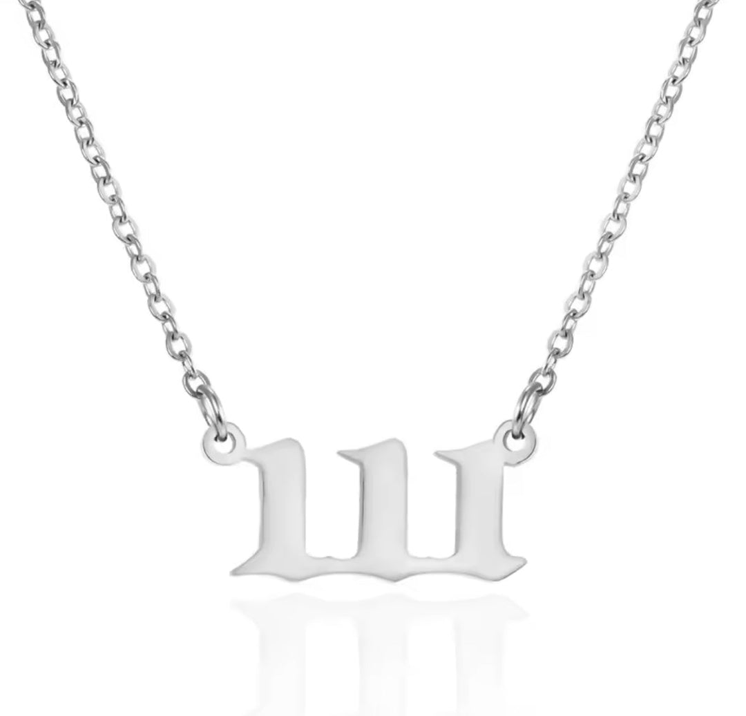 ANGEL NUMBER NECKLACE