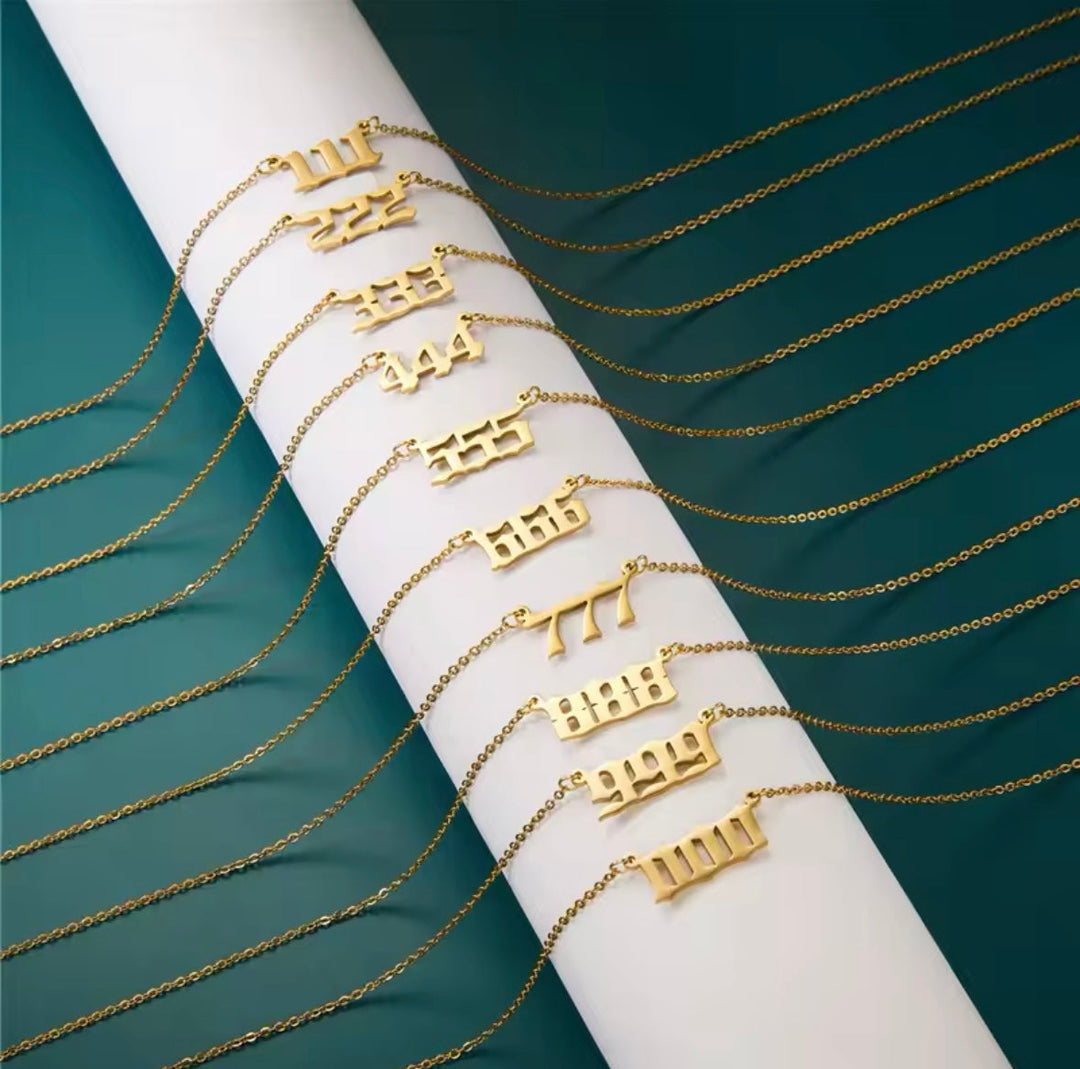ANGEL NUMBER NECKLACE