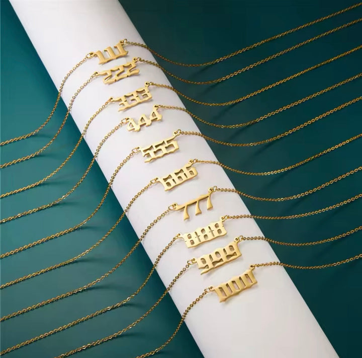 ANGEL NUMBER NECKLACE