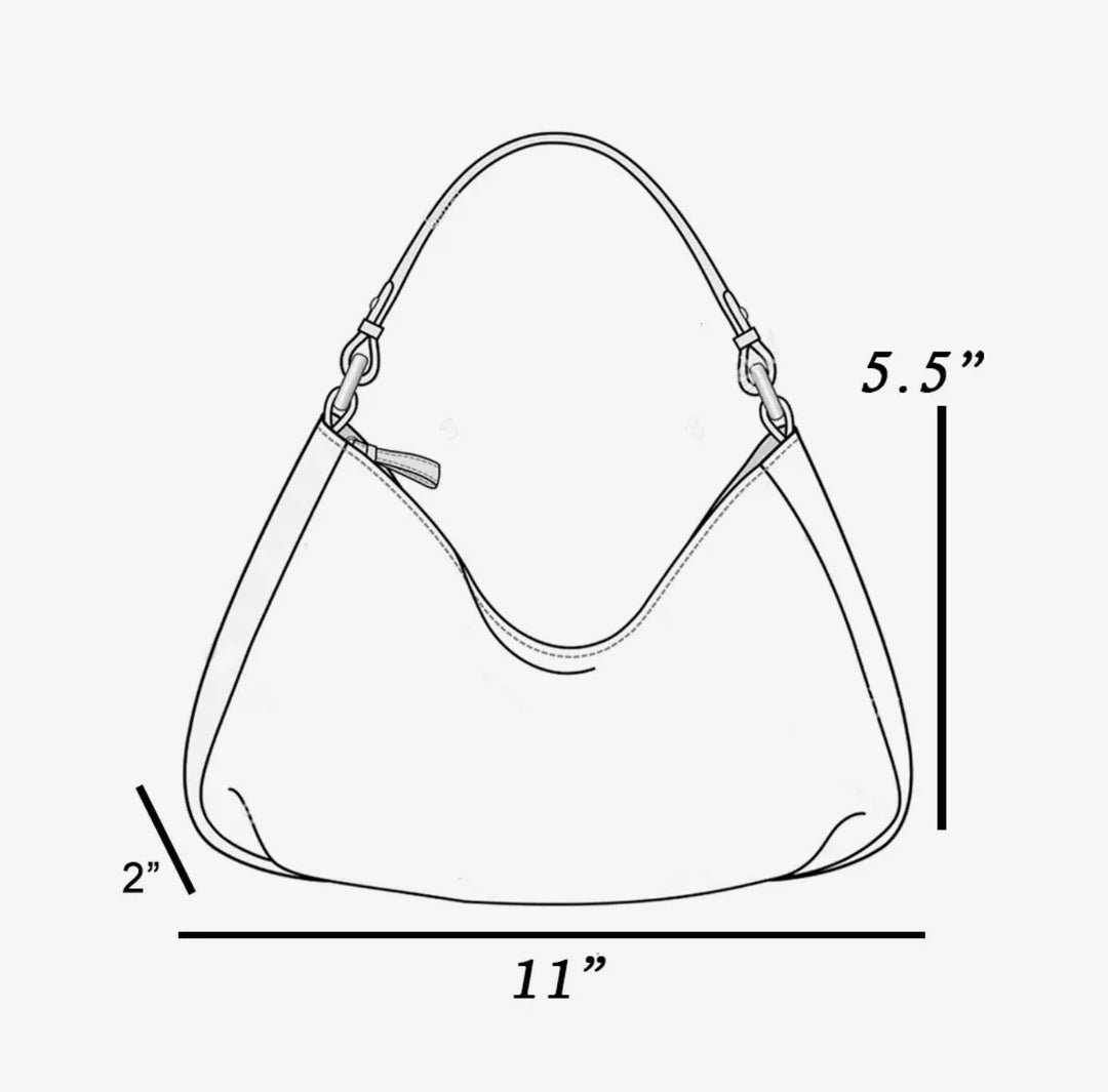 NOVA STUDDED SHOULDER BAG