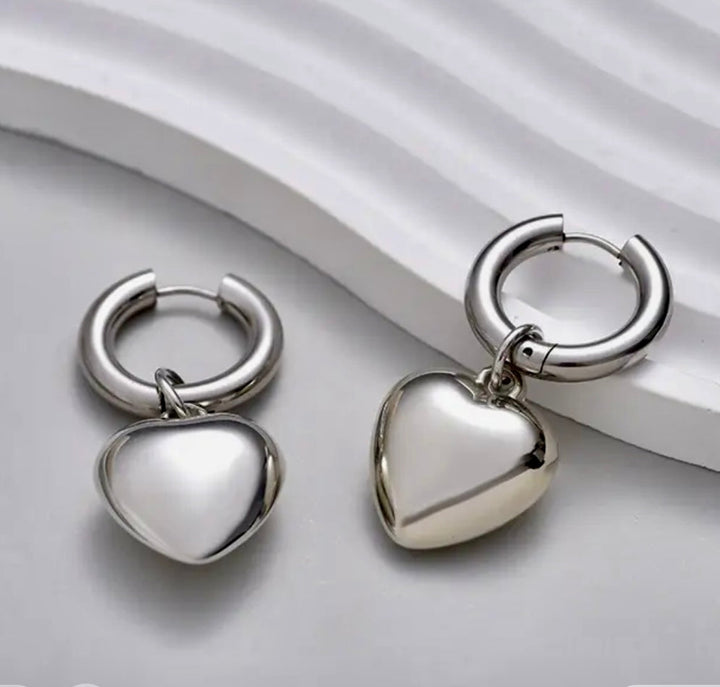 BOLIVIA HEART EARRINGS - Butterfly Alley Jewelry
