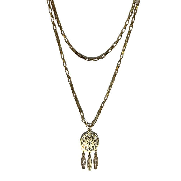 DREAM CATCHER NECKLACE - Butterfly Alley Jewelry