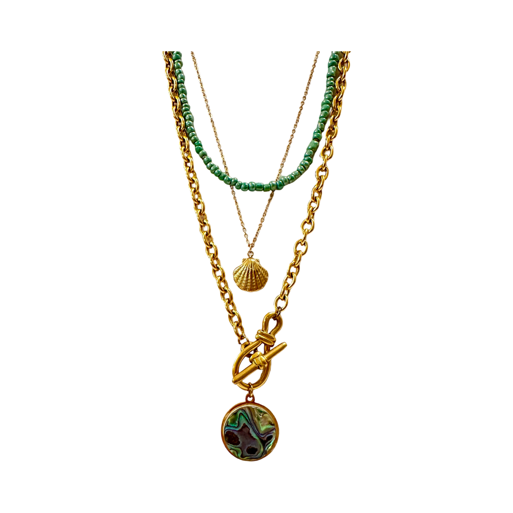 OCEANSIDE NECKLACE SET - Butterfly Alley Jewelry