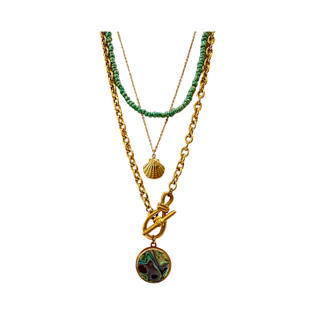 OCEANSIDE NECKLACE SET - Butterfly Alley Jewelry