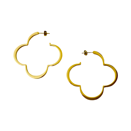 LIZETTE HOOP EARRINGS - Butterfly Alley Jewelry