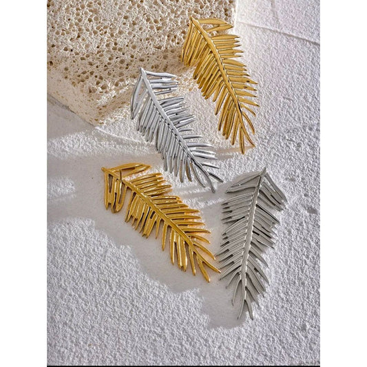LIGHT AS A FEATHER EARRINGS - Butterfly Alley Jewelry