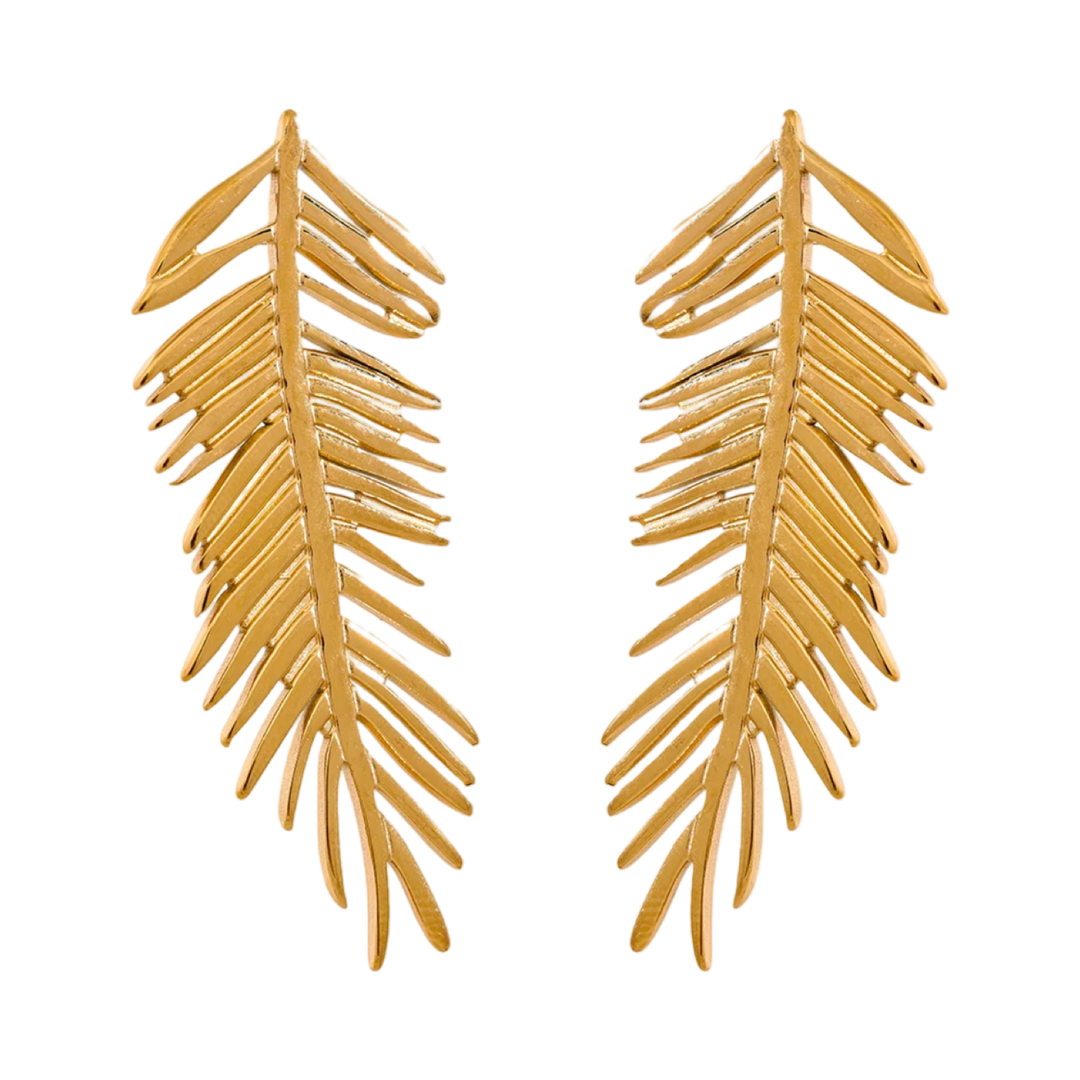 LIGHT AS A FEATHER EARRINGS - Butterfly Alley Jewelry