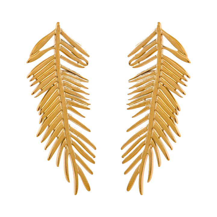 LIGHT AS A FEATHER EARRINGS - Butterfly Alley Jewelry