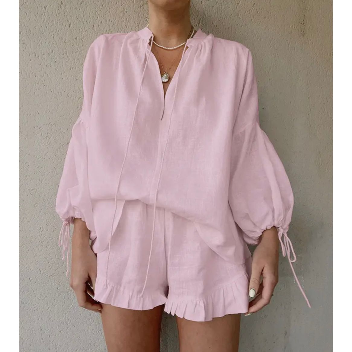 COTTON CANDY SHORTS SET