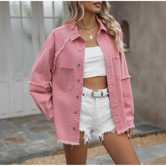 FLAKA DENIM JACKET