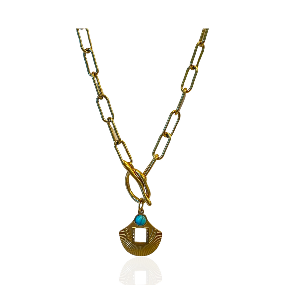 FONTANA TOGGLE NECKLACE - Butterfly Alley Jewelry