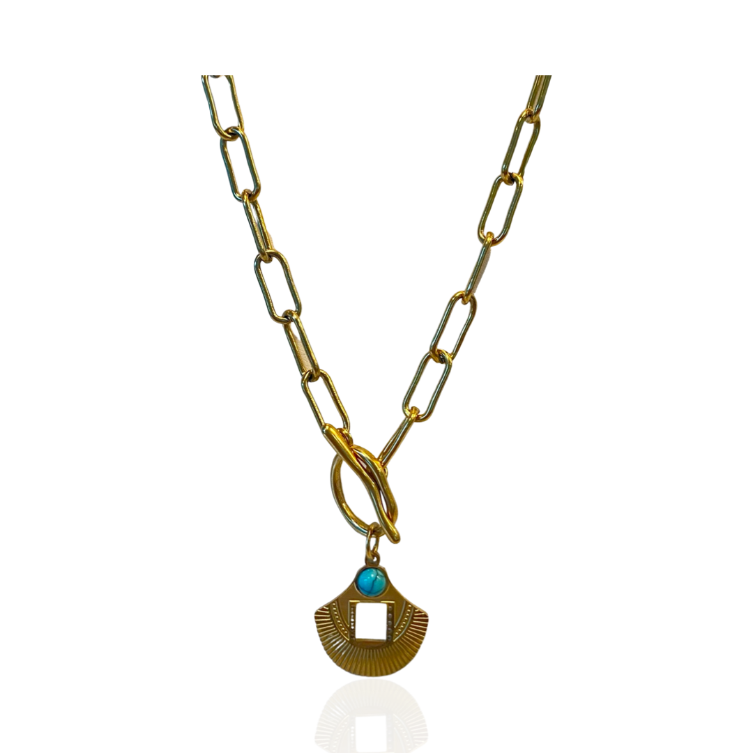 FONTANA TOGGLE NECKLACE - Butterfly Alley Jewelry