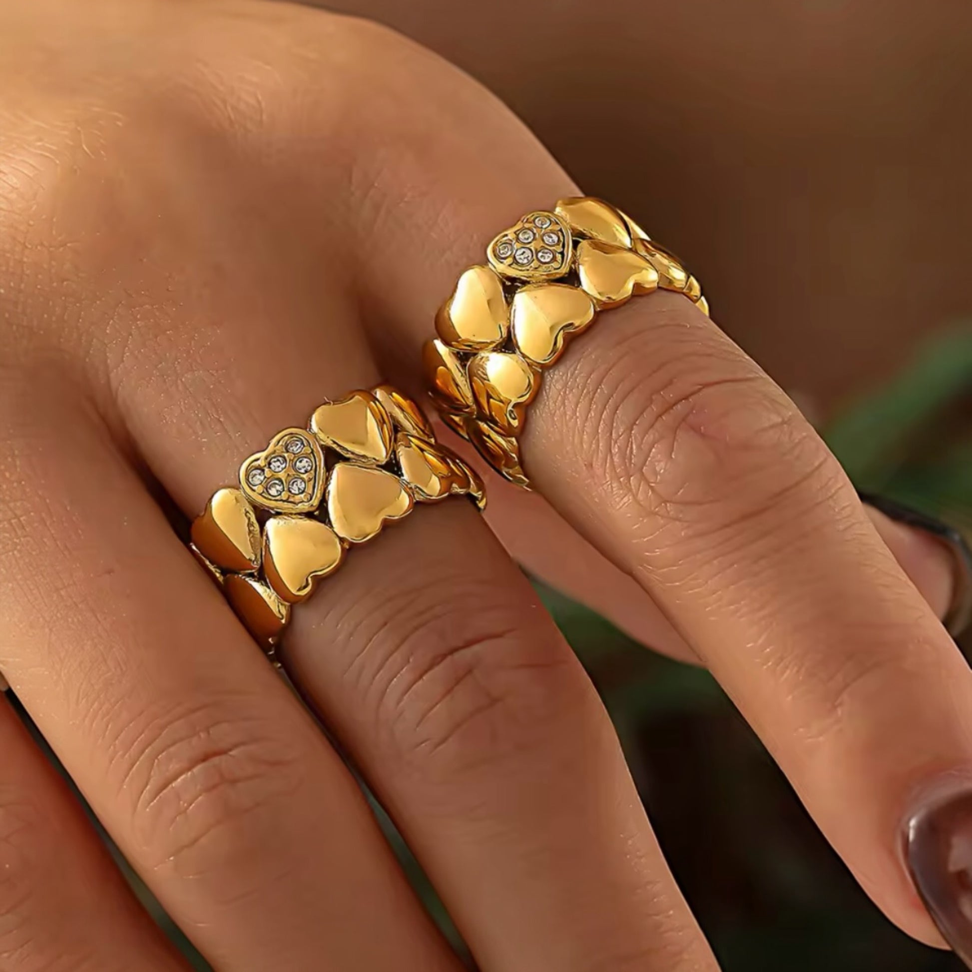 SHANNON HEART RING - Butterfly Alley Jewelry