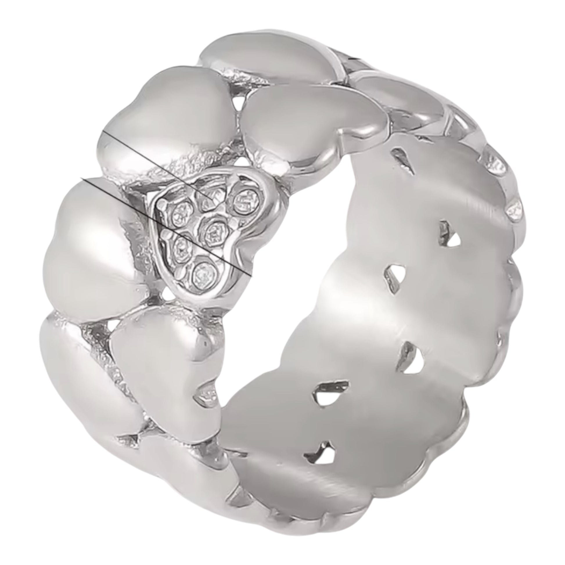 SHANNON HEART RING - Butterfly Alley Jewelry