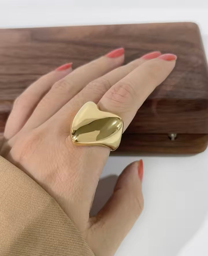 KIEGAN HEART RING - Butterfly Alley Jewelry