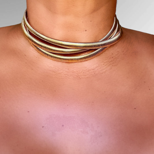 BIG TIME MAGIC CHOKER NECKLACE - Butterfly Alley Jewelry