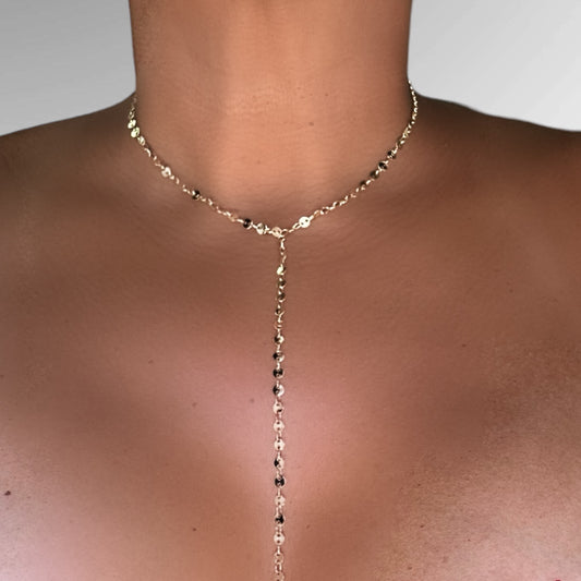 Elegant Plunge Necklace - California Style | Butterfly Alley Jewelry