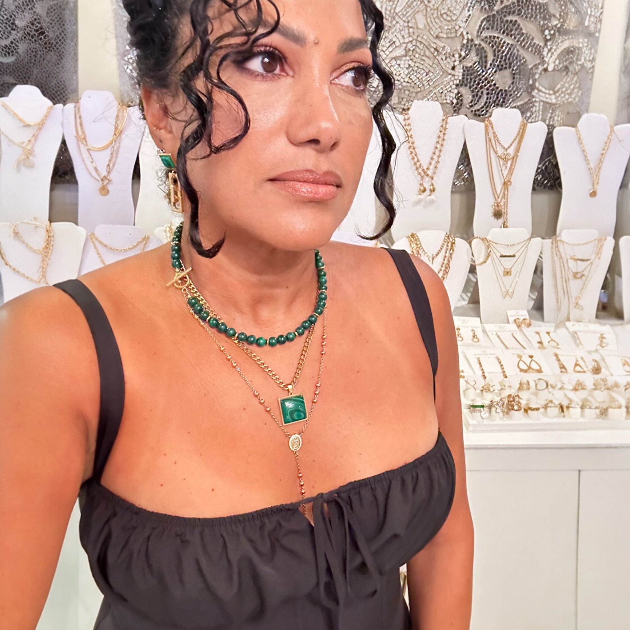 DIAH NECKLACE - Butterfly Alley Jewelry