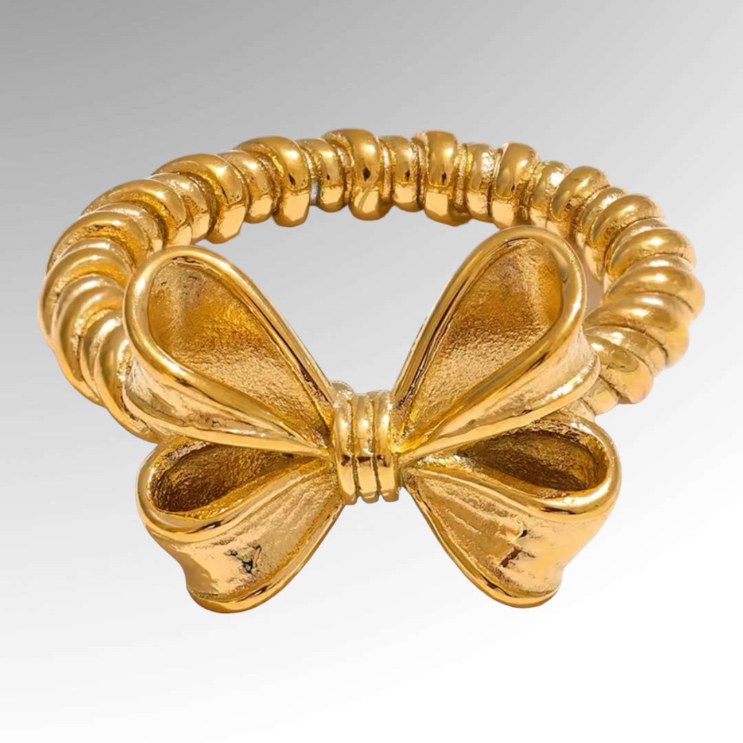 CHLOE BOW RING - Butterfly Alley Jewelry