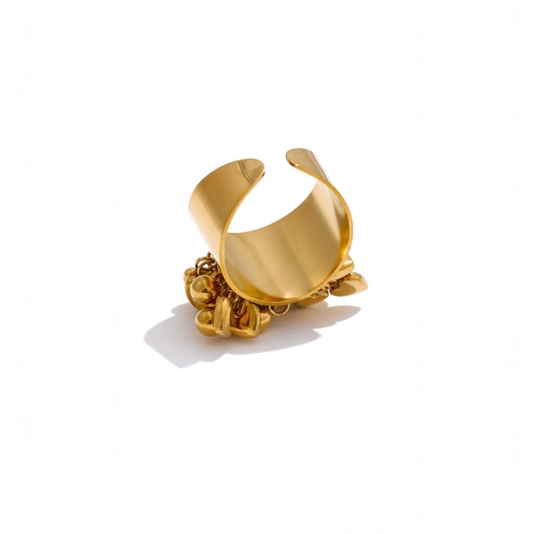 HEART CHARM RING