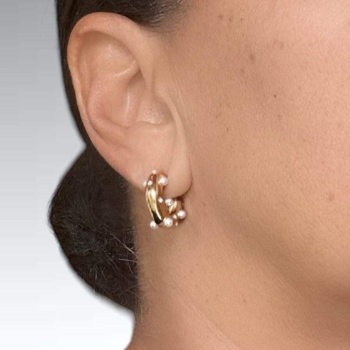 CLARISSA HUGGIE EARRINGS