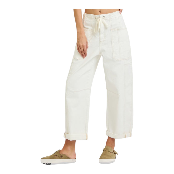 BARREL JEANS -(Plus Size)