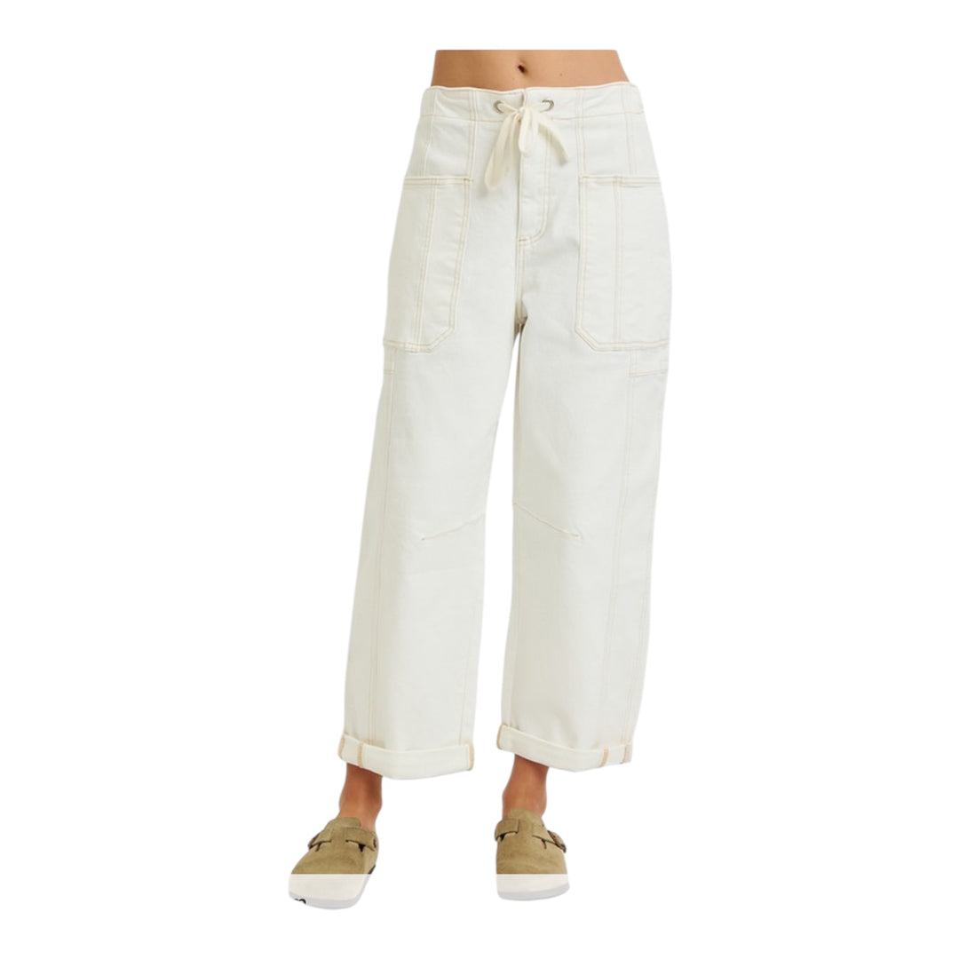 BARREL JEANS -(Plus Size)