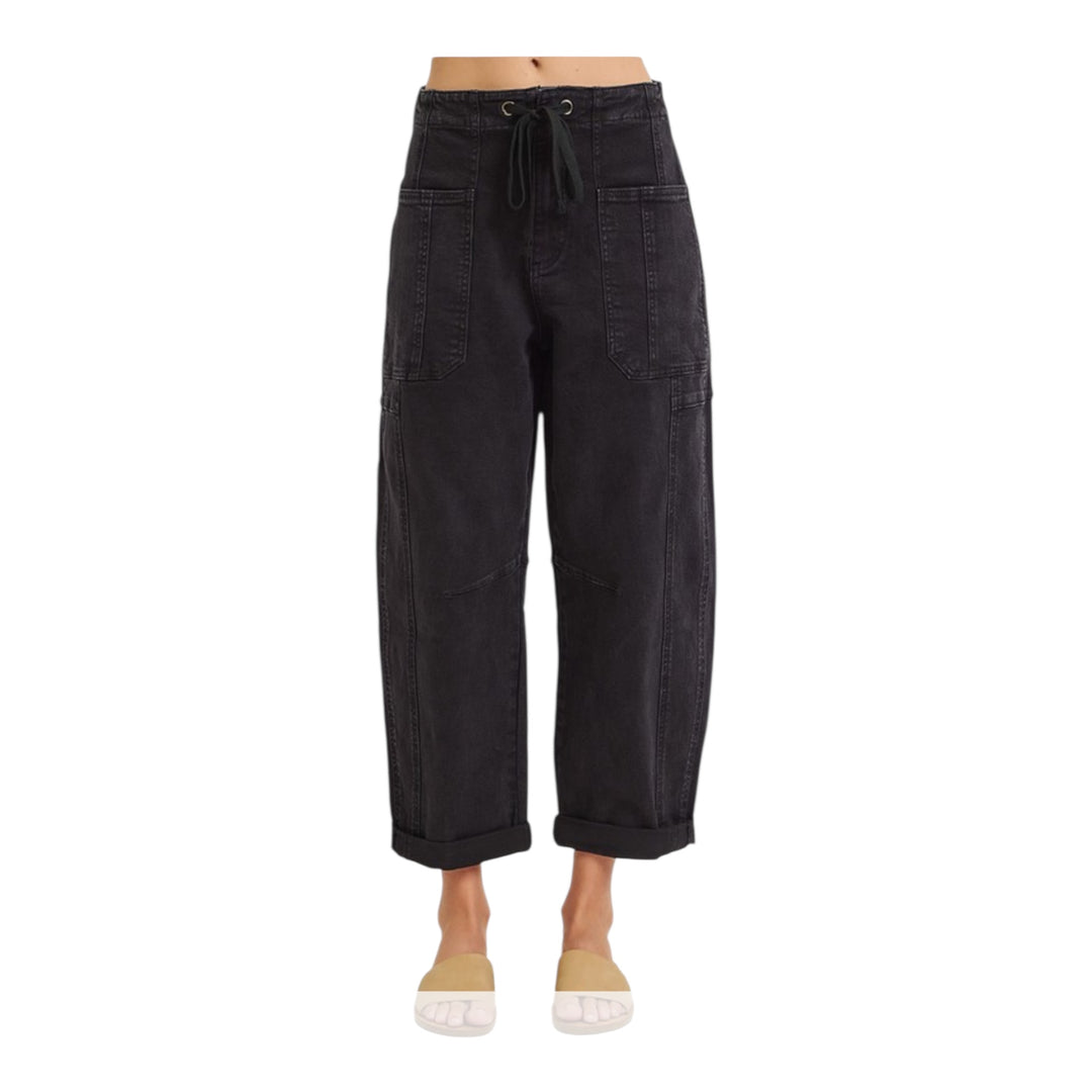 BARREL JEANS -(Plus Size)