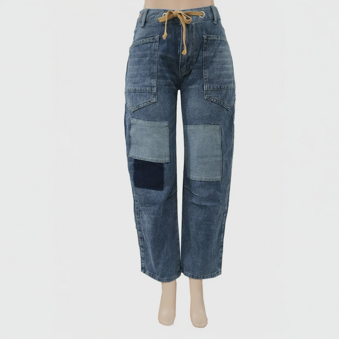 PATCHWORK JEANS
