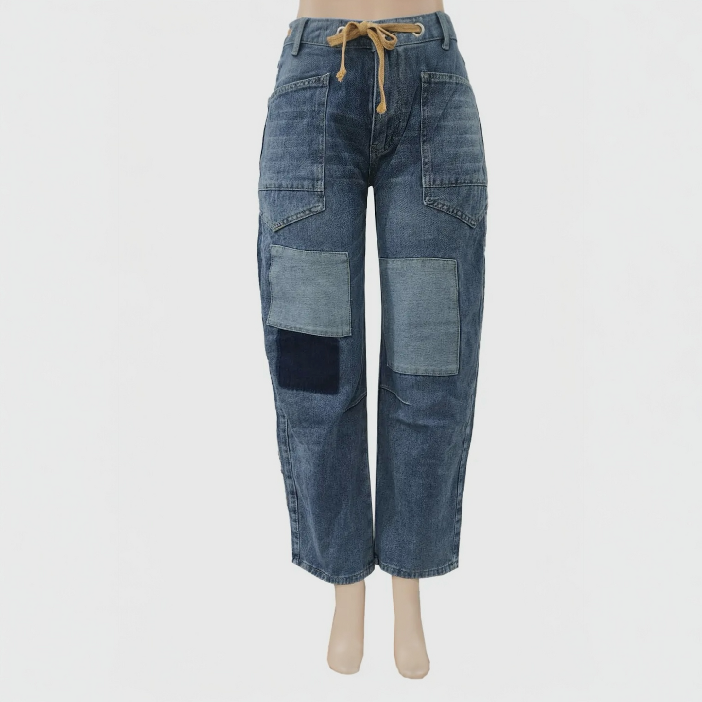 PATCHWORK JEANS