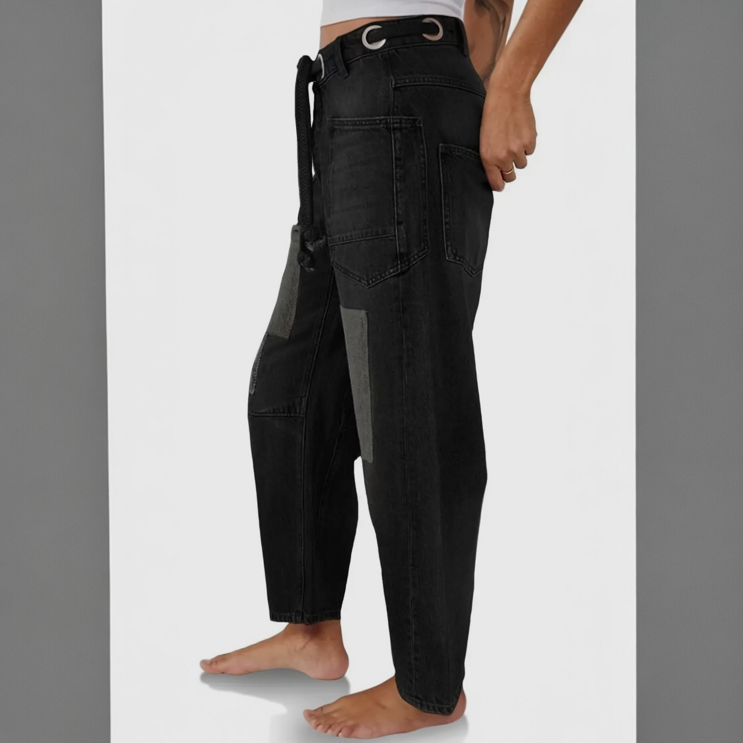 PATCHWORK JEANS