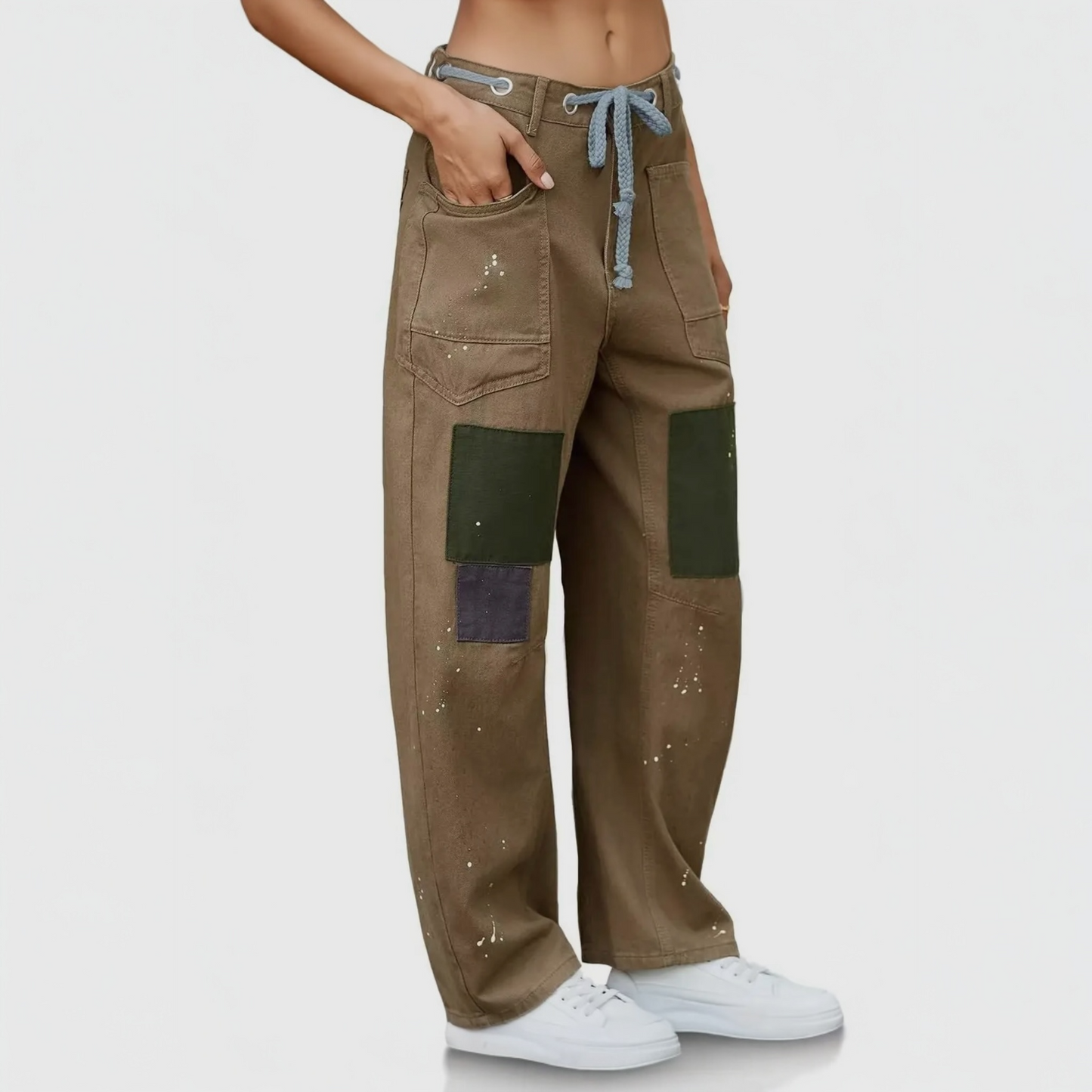 PATCHWORK JEANS