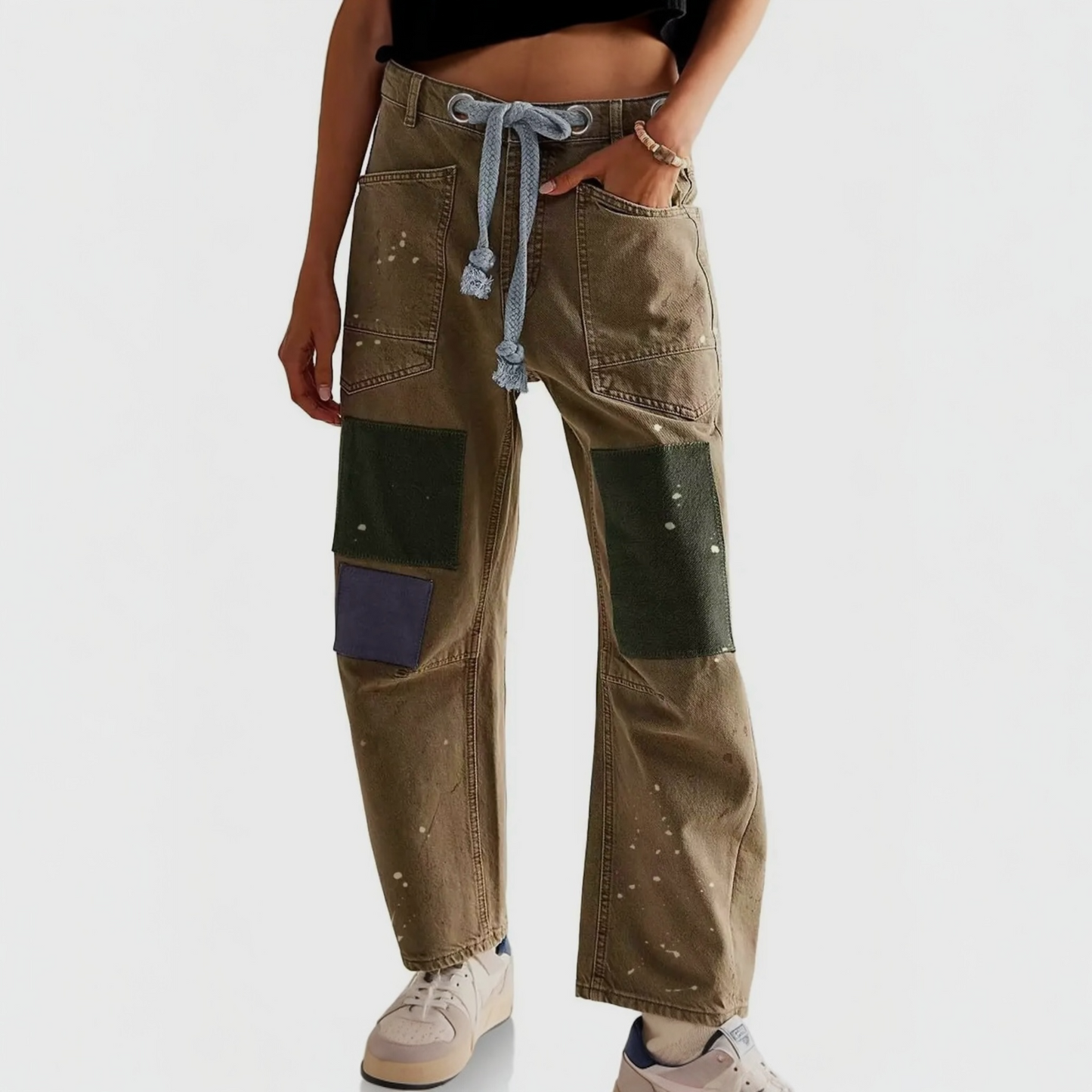 PATCHWORK JEANS